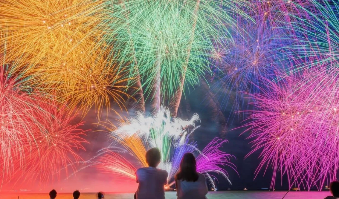 [Hakone & Atami Fireworks Day Tour] Mt. Fuji Hakone Shrine & Water Torii Gate & Lake Ashi Stroll & Atami Sunshine Beach & Atami Fireworks Festival (Depart from Tokyo) - Keep Good Trip