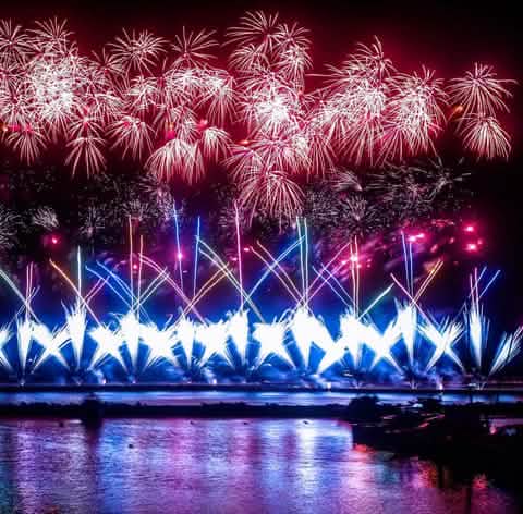 [Hakone & Atami Fireworks Day Tour] Mt. Fuji Hakone Shrine & Water Torii Gate & Lake Ashi Stroll & Atami Sunshine Beach & Atami Fireworks Festival (Depart from Tokyo) - Keep Good Trip