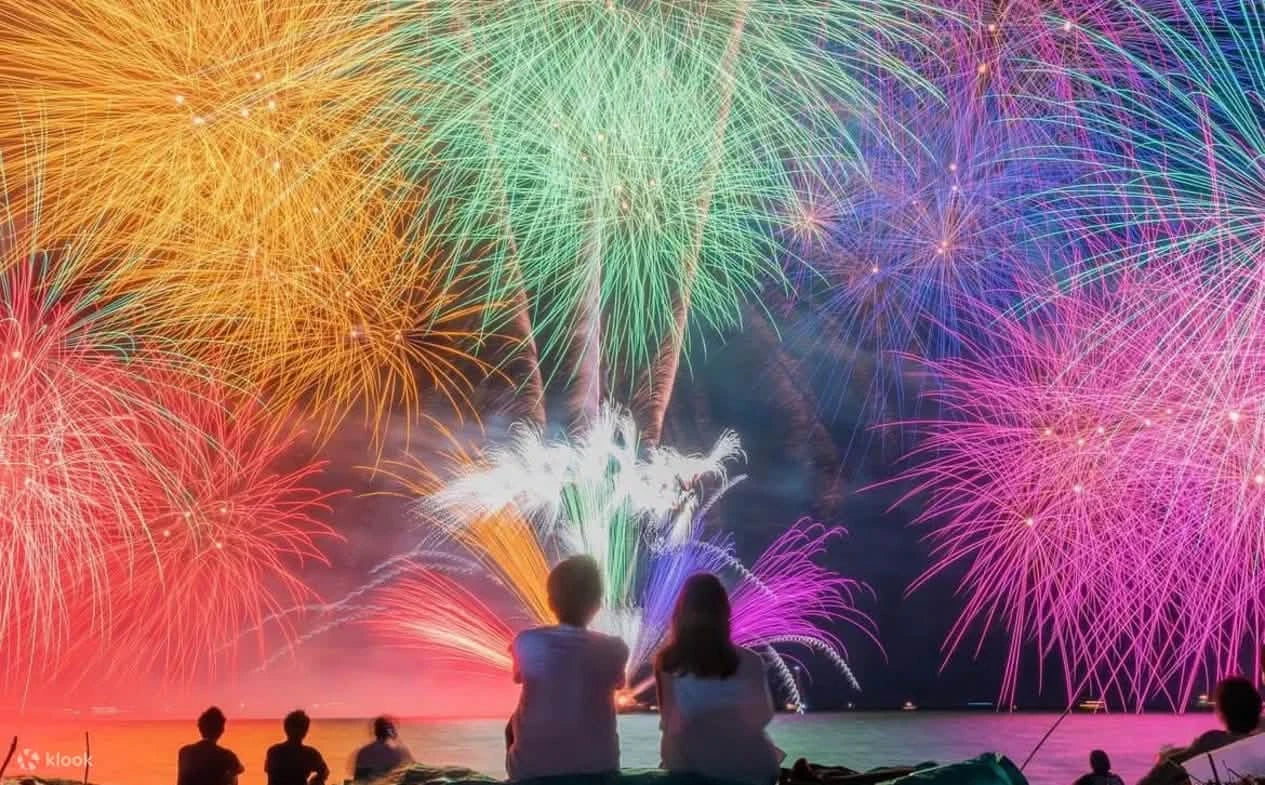 [Hakone & Atami Fireworks Day Tour] Mt. Fuji Hakone Shrine & Water Torii Gate & Lake Ashi Stroll & Atami Sunshine Beach & Atami Fireworks Festival (Depart from Tokyo) - Keep Good Trip