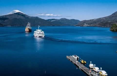 [Hakone & Atami Fireworks Day Tour] Mt. Fuji Hakone Shrine & Water Torii Gate & Lake Ashi Stroll & Atami Sunshine Beach & Atami Fireworks Festival (Depart from Tokyo) - Keep Good Trip