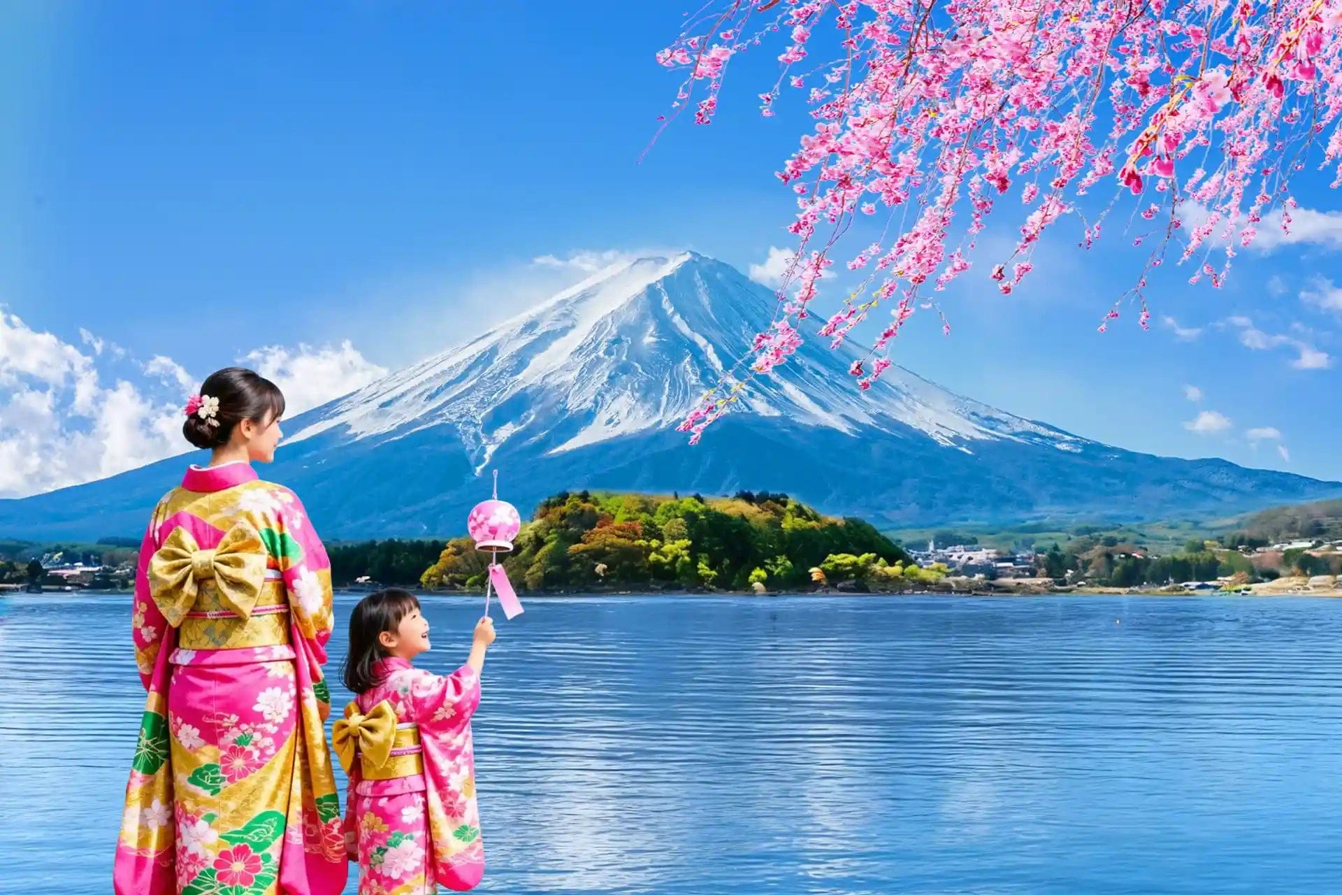 Mt. Fuji: Chureito Pagoda, Kawaguchiko & Oshino Hakkai (from Tokyo)