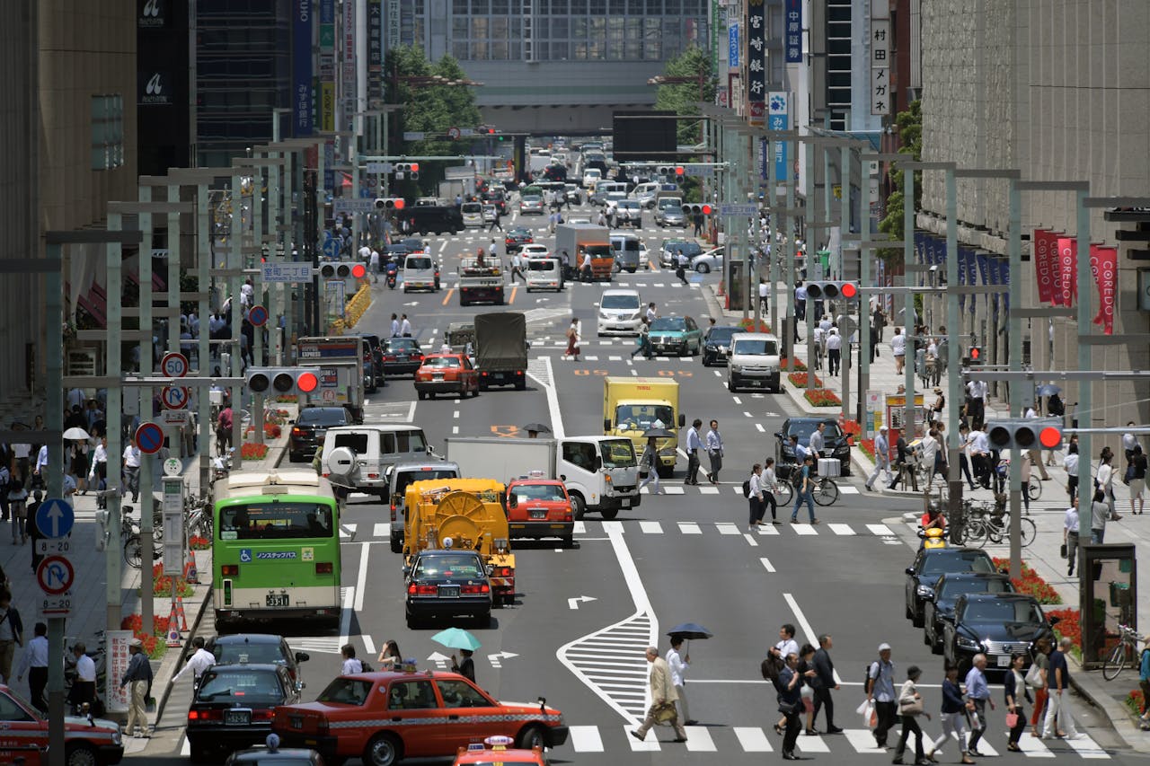 Tokyo Busy Streets